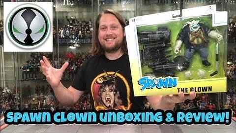 Clown McFarlane Toys Spawn Unboxing & Review!