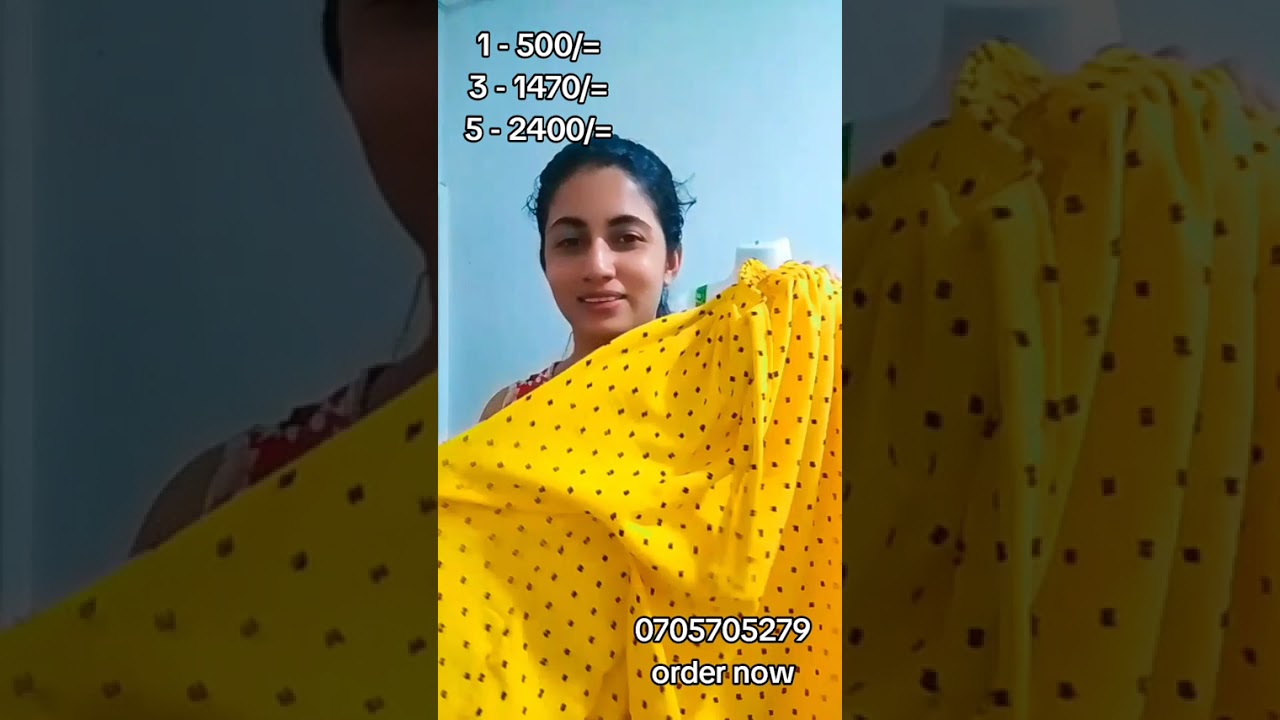 ඉක්මනට order එක දාගන්න ළමායි ඉවර වුනාම බනින්න නම් එපා හොදෙ 🙄🙄🙄🙄