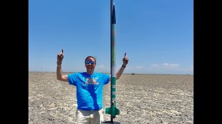 My Minimum Diameter 54mm Green Rocket Launch