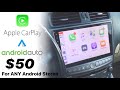 How to get WIRELESS CarPlay & Android Auto on ANY Android Head Unit Cheap! Lexus is250 | Carlinkit