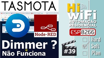 Como controlar Dimmer no Tasmota com Domoticz e Node-Red e comandos MQTT - Automação Residencial 39