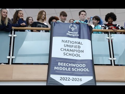 Beechwood Middle School is a National Banner Unified Champion School!