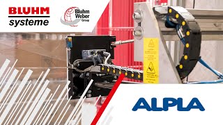 GS1-konforme Palettenetikettierung bei ALPLA in Berlin | Bluhm Systeme