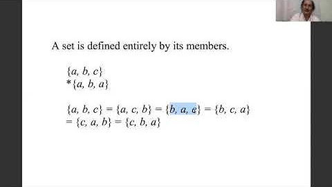 Introduction to Semantics, Set Theory
