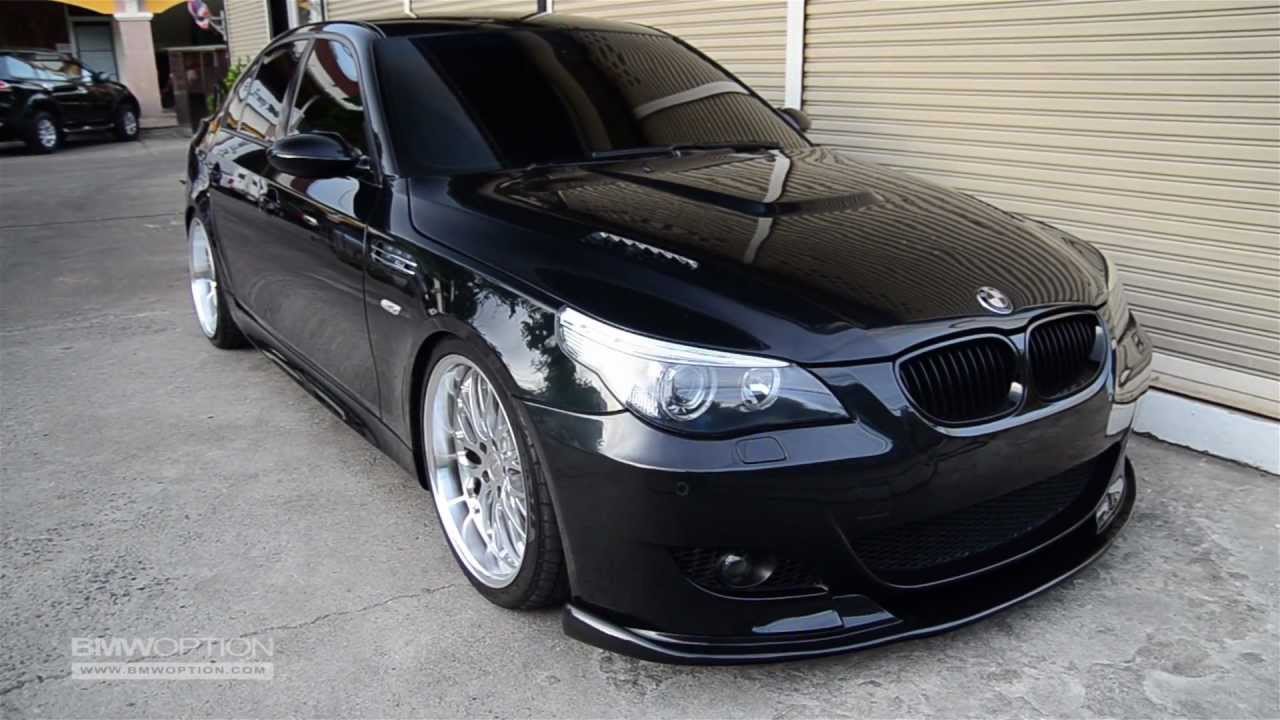 BMWOPTION.com : E60 M5 Body Kit + 20" W Work + HM Lip - YouTube