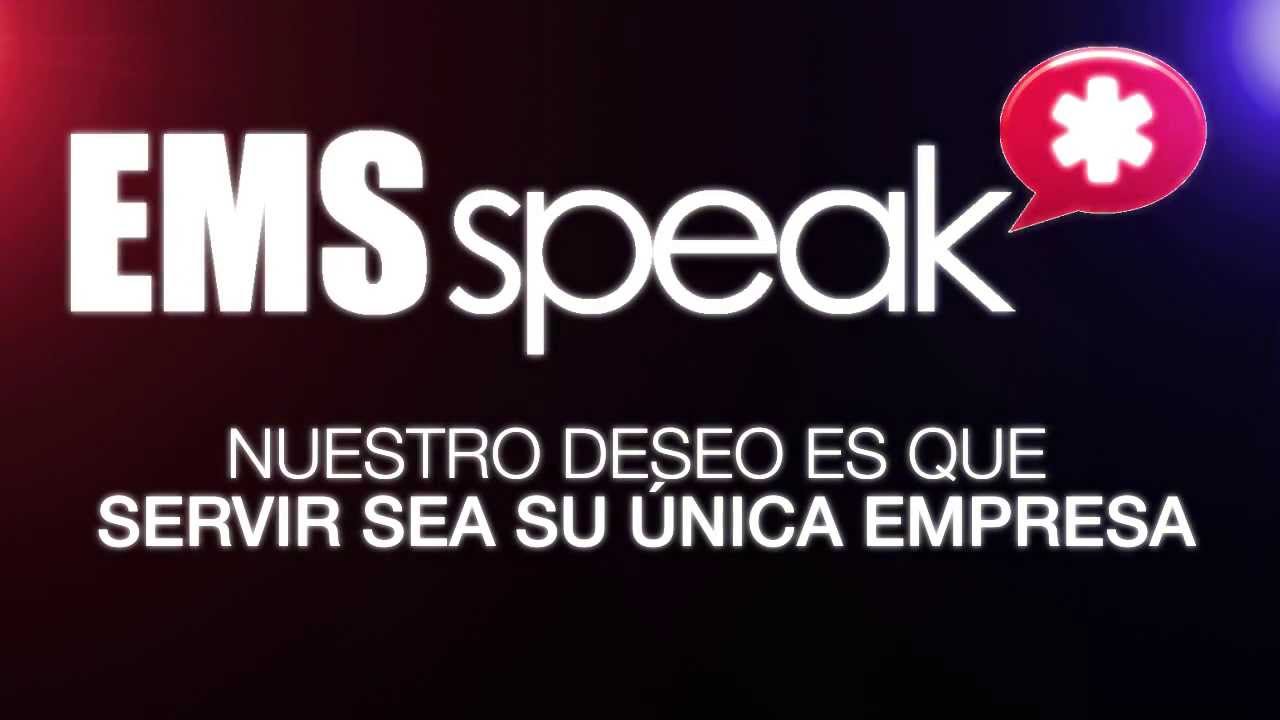 EMS Speak Spanish Translation YouTube