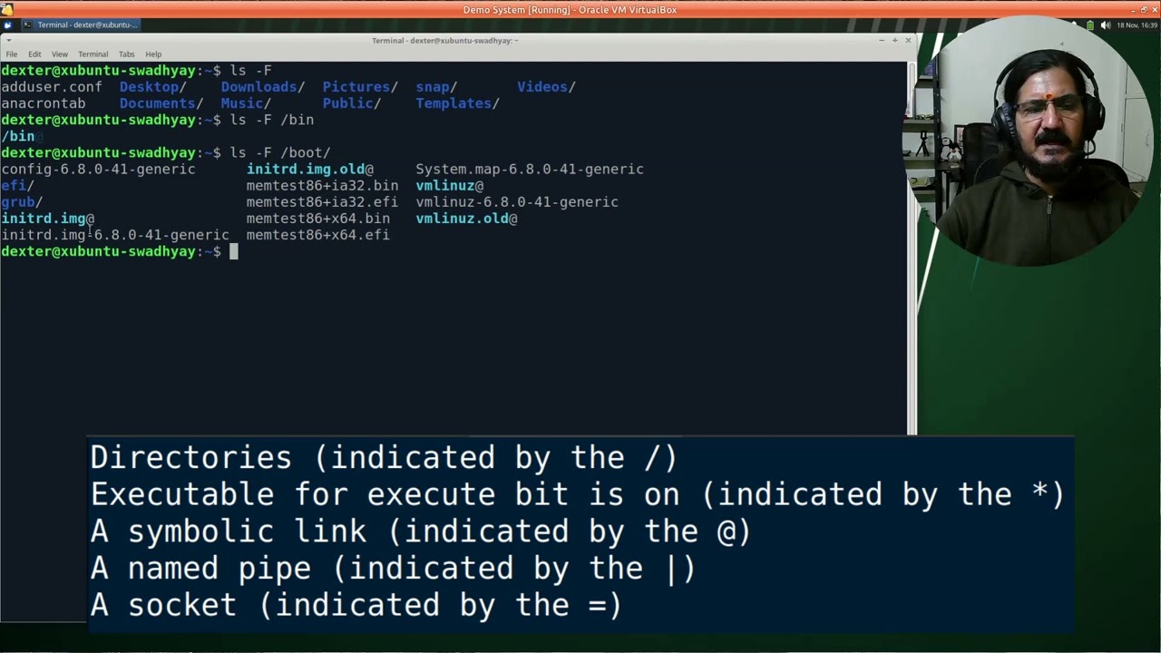 GNU/Linux - The ls command