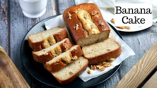 No mixer! BANANA CHOCOLATE BREAD