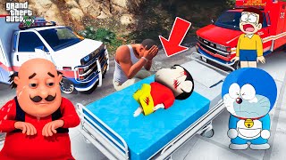 GTA V : Shinchan Accident Franklin Doraemon Help - Macheal Cheated Grand Theft Auto V