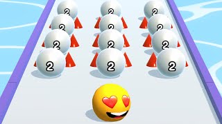 Ball Run 2048 💸🎱🏀 MAX LEVELS!! All Levels Gameplay Walkthrough Android, iOS NEW UPDATE screenshot 4