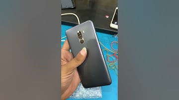Poco F1 Cracked Display Restoration ! how to Change Poco f1 Display