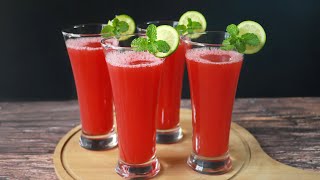 #Shorts প্রাণ ঠান্ডা করা তরমুজের জুস | Watermelon Juice Recipe/Refreshing Summer Drinks