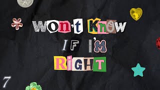 NERIAH - Won't Know If I'm Right (Official Lyric Video)