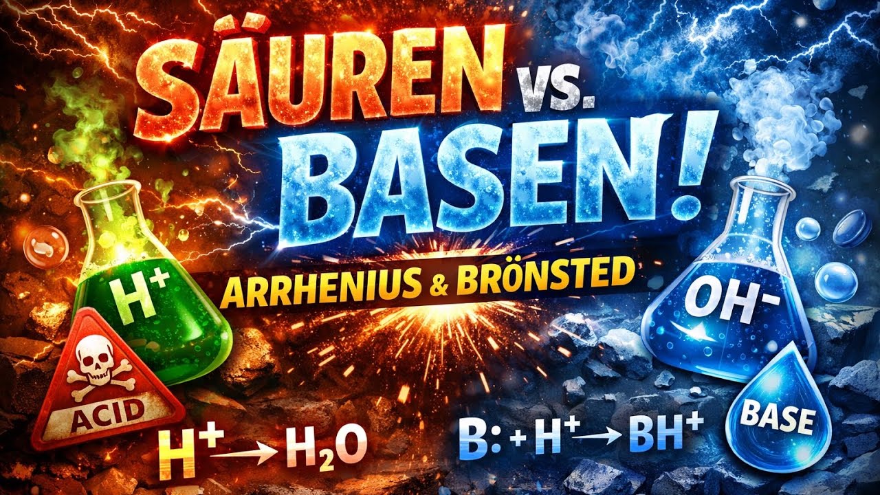 Кислоты и основания по Аррениусу и Брёнстеду. Часть 1.