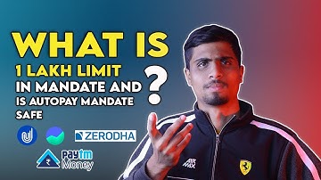 Is Autopay Mandate SAFE IN MUTUAL FUNDS SIP | What is 1 Lakh Limit In Autopay Mandate For SIP ?