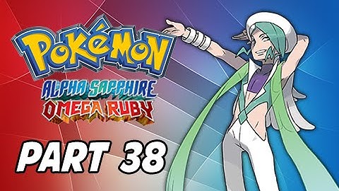 Pokemon Omega Ruby & Alpha Sapphire Walkthrough Part 38 - Gym Leader Wallace (3DS Commentary)