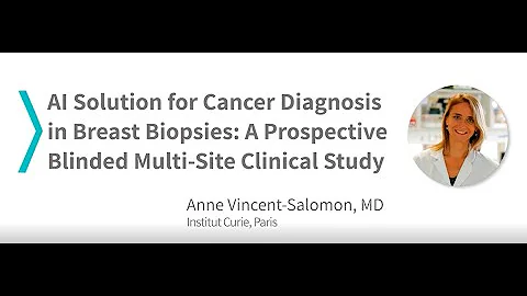 Dr. Anne Vincent-Salomon presenting a study of Ibe...