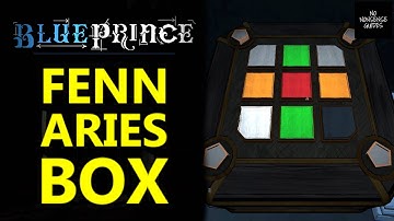 Blue Prince Fenn Aries Box Puzzle - Inner Sanctum Box Puzzle