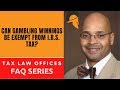 TAX TIPS: GAMBLING WINNINGS AND LOSSES - YouTube