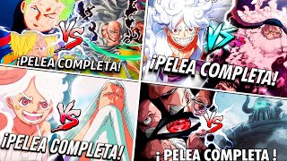 Luffy y Mugiwaras Vs. Saturn, Warcury, Mars, Ju Peter y Nusjuro (Pelea completa) | One Piece