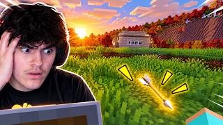 WHO SHOT THIS ARROW AT ME?! | Minecraft Hardcore Part 3