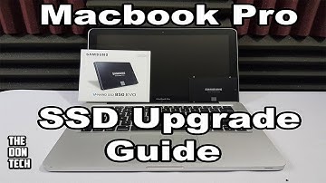 How To: MacBook Pro SSD & RAM Upgrade Guide (Boost Performance!) | The Don Tech