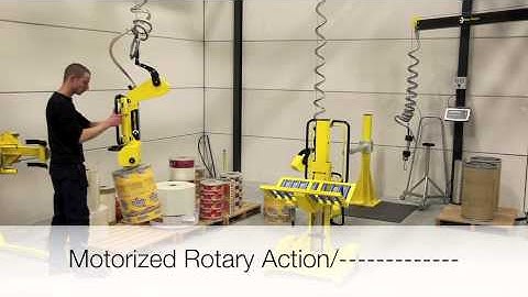 Dotec Roll Handler Rollenwender Reel Turner Rotary Action Dotec RH90-2