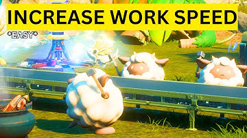 How To Increase Work Speed in Palworld(EASY)