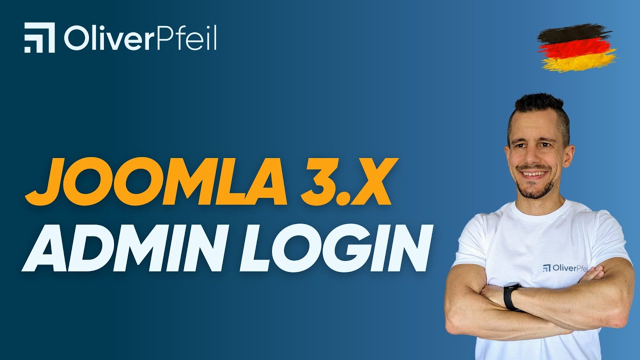 Joomla Admin Login (für Joomla 3.x) 🇩🇪 - YouTube