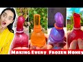 Trying Viral FROZEN HONEY JELLY Hack | Making EVERY FROZEN JELLY Challenge|Frozen Honey @CoinDCX