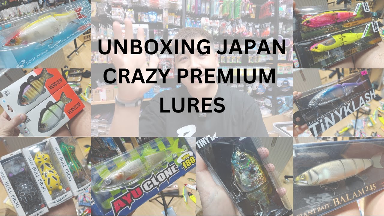 GIANT FISHING LURE UNBOXING!!! 