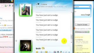 How to use a nudge bomb on msn