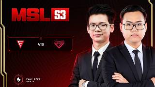 🔴[Official-Resteam] MSL(S3)Playoffs(Day2)[PART-17] 🇲🇲LIVE🔴 screenshot 5