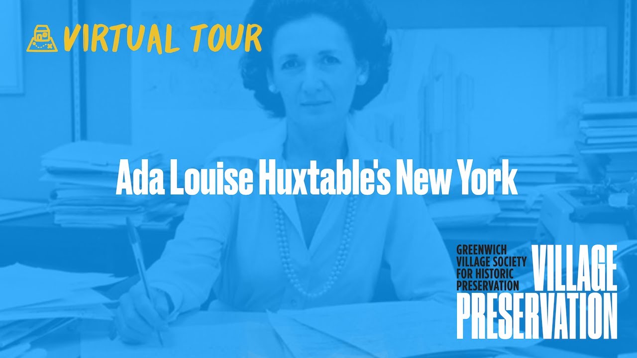 Ada Louise Huxtable's New York