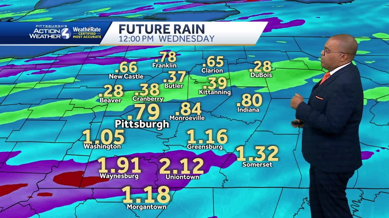 October 6 Forecast: Impact Day Tuesday for Western PA - YouTube