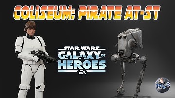 Coliseum - Pirate AT-ST BUG and trash! Missing Buttons