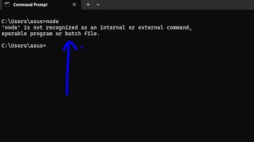 How to Fix node is not recognized as an internal and external Command Error in CMD
