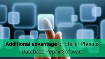 how to recover corrupted mysql database with stellar phoenix database repair