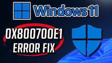 How to Fix Error 0x800700E1 on Windows 11/10 [2025]