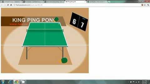 King Ping Pong (Flash)