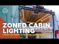 Lifestyle Vehicle Tour | Zoned Cabin Lighting | Dave & Matt Vans