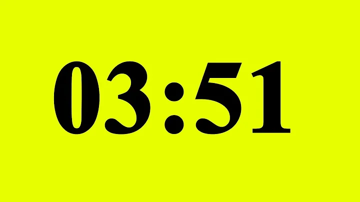 3 Minute 51 Second Timer