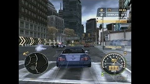 Need for Speed Most Wanted GameCube Gameplay - BMW breaks