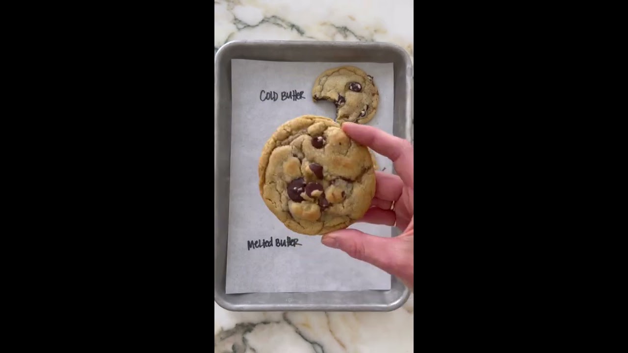 BAKING SCIENCE How Does Different Temperatures Of Butter Effect Your Cookies 