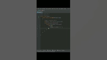 upper triangular matrix program in java