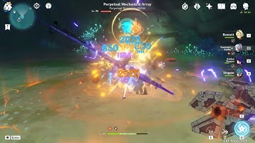 Pyro Ayaka vs Perpetual Mechanical Array