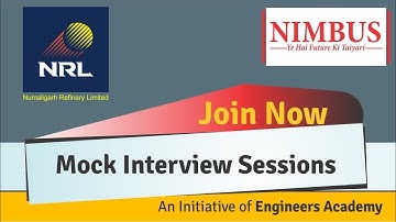 Interview Guidance For NRL |NRL Mock Interview Session |NRL Interview Preparation |Engineers Academy