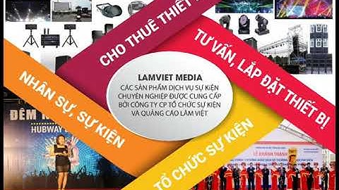 Hồ sơ năng lực Cty tổ chức sự kiện LamViet