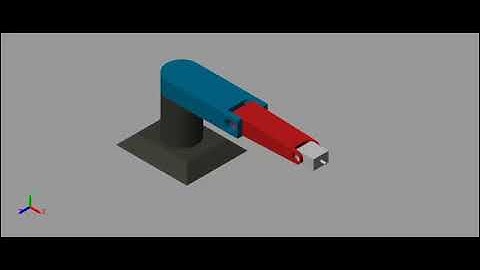 Inventor + MATLAB/Simscape: Arm Robot Control System: Circle Trajectory
