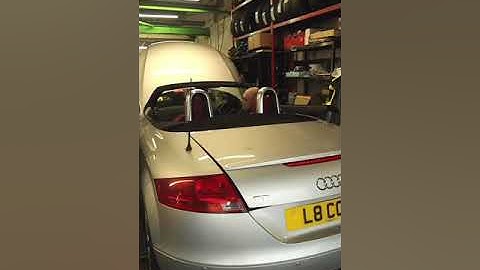 Audi TT Roof Problem Fixed